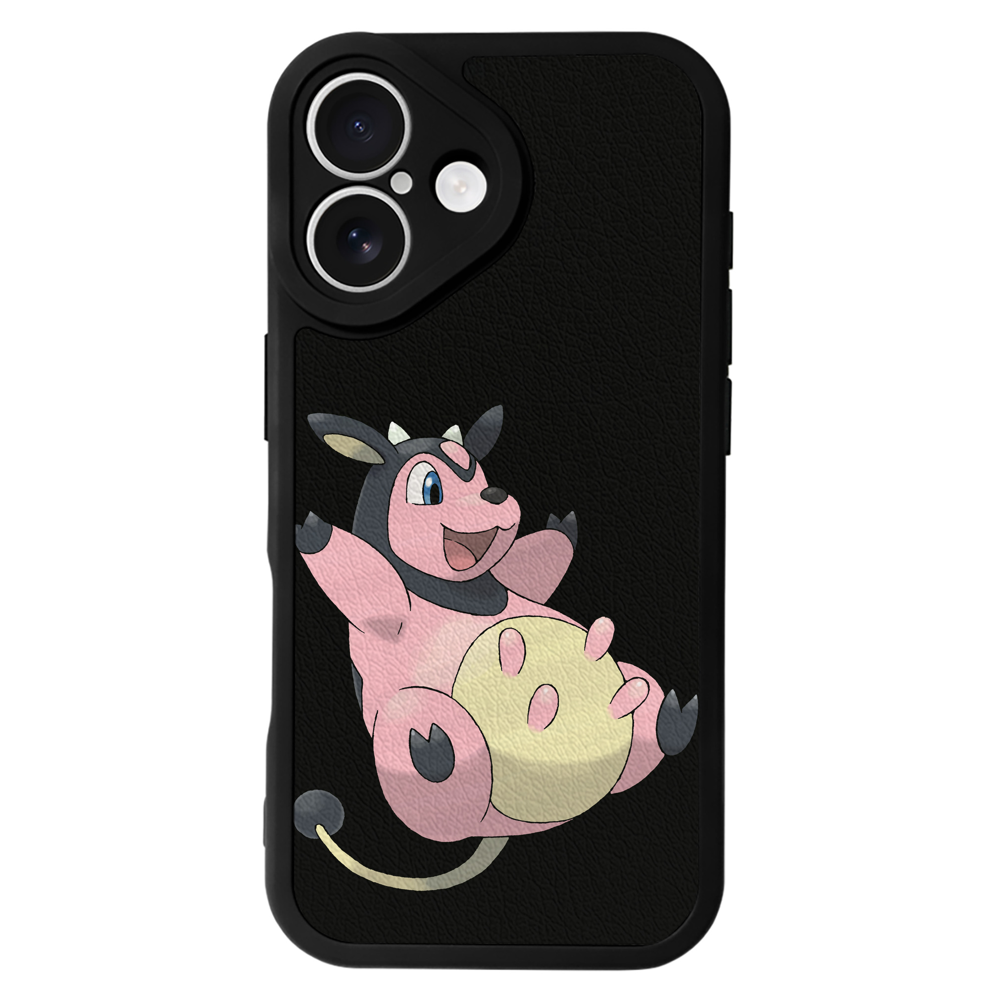 （画像用） ポケットモンスター Pokémon 【iPhone 16シリーズ対応】シリコンスマホケース（レザー調） 材質：シリコン